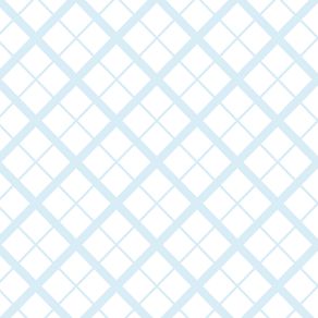 Xadrez Azul - Papel de Parede - 0,58 x 3,00m